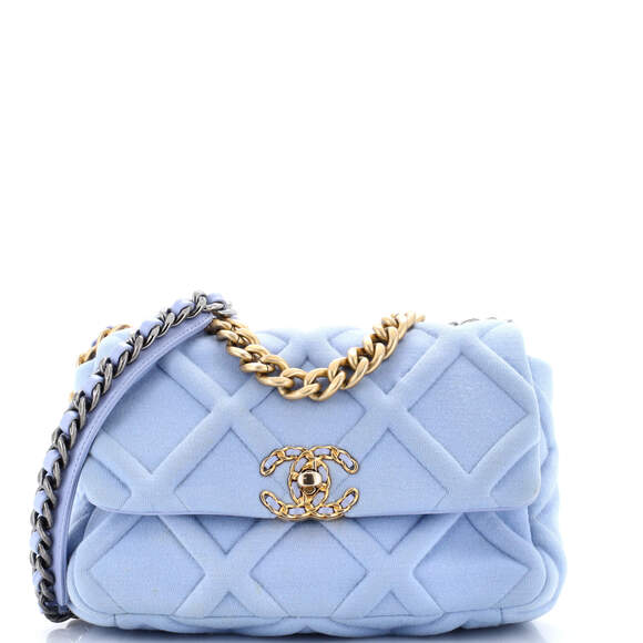 Chanel 19 Flap Bag Quilted Jersey #205058C43B